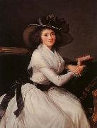 eisabeth Vige-Lebrun Portrait of Marie Charlotte Bontemps Germany oil painting artist